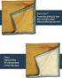 BELLUNO Pocket Square 6 pcs with 3 Folds Holders, Penetrating Printed Handkerchiefs Set for Men...
