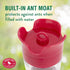 Perky-Pet 9201-6 Top-Fill Pinch-Waist Glass Hummingbird Feeder – 12 oz, PInk...