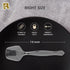 12 Pack Plastic Serving Spoons For Buffet - Clear Plastic Serving Utensils For Hot And Cold Food - Disposable Serving Utensils For Parties, Holida...