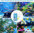9 in 1 Aquarium Water Test Kit - Easy & Accurate Aquarium Test Strips, 125 Strips Fish Tank Water Testing Kit Monitor pH, Nitrite, Nitrate and Mor...
