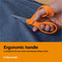 Fiskars® Petite Original Orange-Handled Scissors - Crafting and Sewing Stainless Steel Scissors for Smaller Hands - Ergonomic Handle - Paper and F...