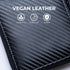 Alldaily RFID Blocking Wallets for Men with Zipper Bifold RFID Card Holder (Black & Orange)...