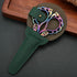 Embroidery Scissors Sheath Protector Craft Scissors Storage Cover Leather Case, 2Pieces Green...