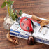 GORGECRAFT Metal Ladybug Wind Chime Lucky Wind Bell Rustic Home Ornaments for Garden Yard Patio Indoor Outdoor Hanging Decoration...