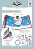 KB Riley 1012 Karen Burniston Dies-Snowman Twist Circle Pop-Up...