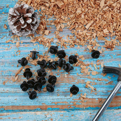 20 Pieces Dishwasher Kick Plate Trim Retainer Fastener Plastic Rivets Clips Compatible with Kenmore, Kitchenaid, WPW10503548 Replace