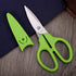 6in Multipurpose Scissors, Stainless Steel Sharp Basic Shears for School Office Home Kitchen Household Craft Supplies w/Protective Cover, Comfort ...