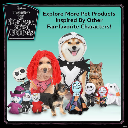 Tim Burton's The Nightmare Before Jack and Sally Catnip Kicker Cat Toys- 2PK | Cat Toys with Catnip | Nightmare Before Christmas Movie Toys for Ca...