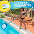 U.S. Pool Supply Professional Heavy Duty Large 15" x 16" Swimming Pool Leaf Skimmer Net - Fine Mesh Netting, Easy Scoop Edge - Fast Cleaning, Debr...