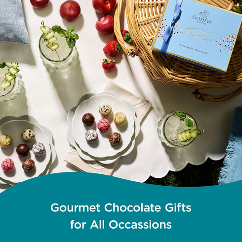 Godiva Chocolatier Patisserie Truffles – Chocolate Dessert Gift Box for Birthday, Graduation, Thank You, Anniversary – 6-Piece Gourmet Candy Box w...