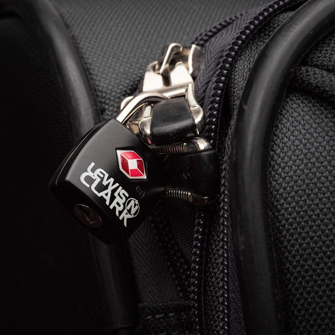 Lewis N. Clark Travel Sentry TSA Lock + Mini Padlock for Luggage Suitcase, Carry On, Backpack, Laptop Bag, Purse, Airport, Hotel & Gym (Includes 4...