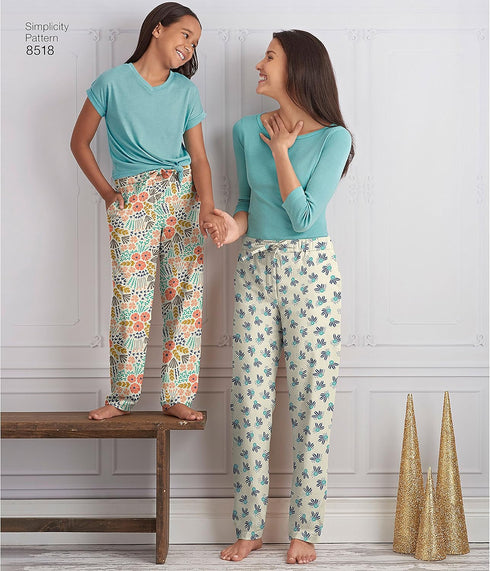 Simplicity Creative Patterns Sewing Pattern Sleepwear, A (S-L/X-Small-X-Large)...