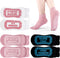 Cute Pilates Socks with Grips for Women Grip Socks Pilates Yoga Socks for Women Non Slip Funny Athletic Socks Women Pilates Gifts for Women, 3 Pai...