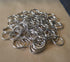 Bulk 100 Pack - 1" Key Rings - Heat Treated Heavy Duty & Durable Premium Split Ring Keychains by Specialist ID...