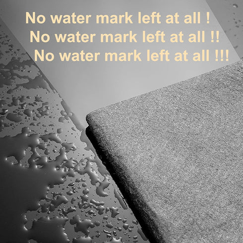 Magic Glass Cleaning Cloth - Streak Free, Ultra-Absorbent car Window Fog Remover, Monitor Screen, and Glasses Cleaning Towel Made from Seaweed fib...