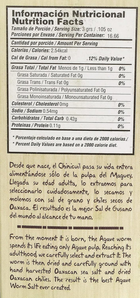 Gran Mitla Sal de Gusano 50 Gram Jar...