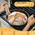Silicone Bread Sling for Dutch Oven,Non-Stick & Easy to Clean Silicone Baking Mat,Reusable Bread Sling with Long Handles,4 PCS Sourdough Bread Bak...