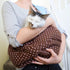 iPrimio Reversible Cat Sling & Dog Carrier Sling - Aqua Blue, Soft Hands Free Pet Carrier, Cat Papoose Carrier Front, Puppy Sling, Cat Carrier, Pe...
