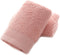 Decorative Cotton Hand Towels for Bathroom Clearance with Hanging Loops(Pink, 2-Pack, 14" x 29")...
