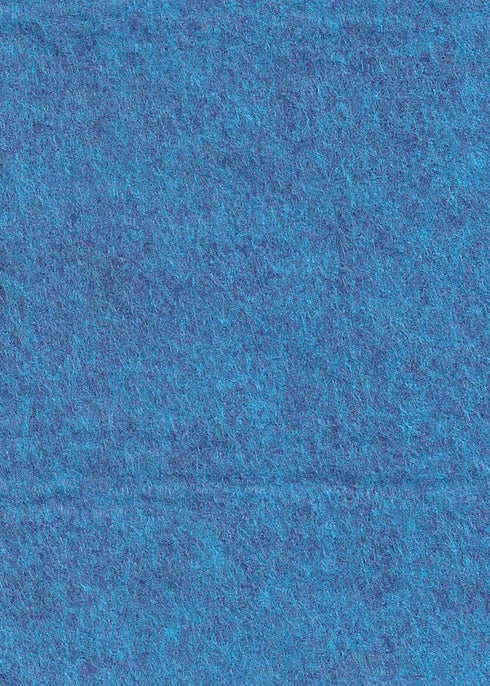 Tropical Wave Turquoise Blue - Wool Felt Oversized Sheet - 35% Wool Blend - 1 12x18 inch Sheet...