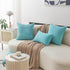 Home Brilliant Rectangle Pillow Covers 12x20 Teal, Decorative Lumbar Pillow Cover for Couch Bench Outdoor Furniture, 12 x 20 inch, Teal...