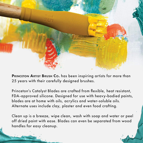 Princeton Catalyst Paintbrush, Size 50, White...