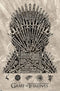 Trends International Game of Thrones - Iron Throne Wall Poster, 14.72" x 22.37", Premium Unframed Version...