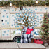 Glenmal 85 Pcs Winter Classroom Bulletin Board Decorations Snowflake Snowman Cutouts with Glue Point Bulletin Board Cutouts for Classroom School C...