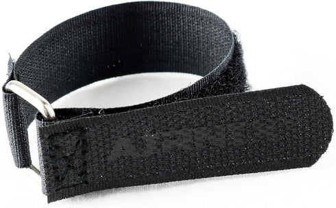 4x 8" x .75" (6.5" useable) Hook and Loop Nylon Cinch Straps, Reusable Fastening, Securing, Cable Straps...