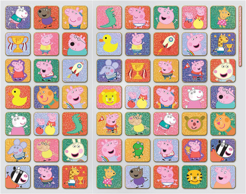 01.70.30.022 Peppa Pig Potty and Toilet Training Reward Chart and 56 Sparkly Stickers, Pink...