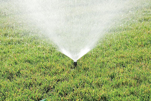 Rain Bird 1802HDSPRS Pressure Regulating (PRS) Professional Dual Spray Pop-Up Sprinkler, 180° Half Circle Pattern, 8' - 15' Spray Distance, 2" Pop...
