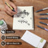 Mr. Pen- Retractable Gel Pens, 6 Pack, Black Ink Gel Pens, Pastel Barrels, Gel Pens Fine Point 0.5mm, Retractable Pens, Cute Pens, Gel Ink Pens, A...