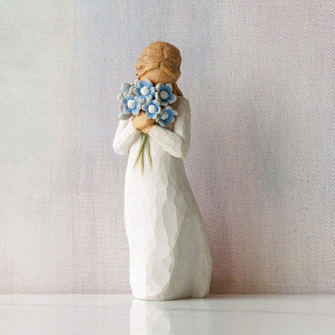 Willow Tree Forget-me-not, Sculpted Hand-Painted Figure...