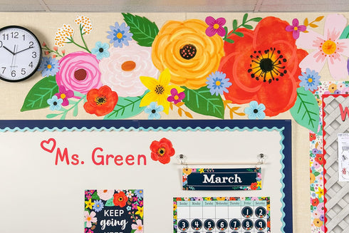 Teacher Created Resources Wildflowers Bulletin Board (TCR6593)...