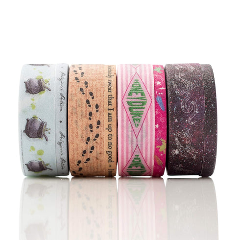 CON*QUEST Conquest Journals Harry Potter Glitter Washi Tape Bundle, Decorate Planners, Journals and Notepads with This Glitter Washi Tape Set. Inc...