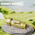Heavy Duty Garden Hose Connector with Shut Off Valve, Water Hose Flow Control Adapter with 2 Extra Silicone Washers...