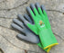 KDK Ages 8-10 Kids Gardening Gloves,Yard Work Gloves for Toddlers, Youth, Girls, Boys, Childrens, Soft Safety Rubber Gloves (XS Age 8-10, 1 Pair G...