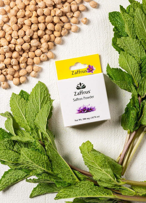 Zaffrus - Premium Saffron Powder for Cooking, Athletes, Specialty Drinks Fans - Pack of 4 (0.5 gram/ .0176 oz)...