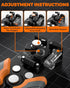 3-In-1 Self Adjusting Wire Stripper, Stripper/Cutter/Crimping Automatic Wire Stripper, 8 Inch Wire Stripper Tool for 10-24 AWG, Comes with Replace...