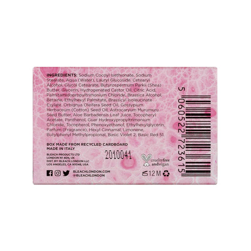 Bleach London Rose Shampoo Bar - Pale Pink Rinse, Vegan, Cruelty Free, colour Protected Clean, colour Depositing Formula, 250 ml...