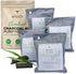 Enoch Bamboo Charcoal Air Purifying Bags (4 Packs) Activated Odor Moisture Absorber, Natural Air Freshener. Air Deodorizer Dehumidifier Bags for H...