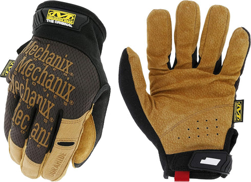 Mechanix Wear: The Original Durahide Leather Work Gloves with Secure Fit, Utility Gloves for Multi-purpose Use, Abrasion Resistant, Added Durabili...