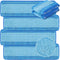 6 PCS Replacement Mop Pads, Microfiber Cleaning Mop Compatible with Bona Mop, Washable & Reusable Mop Refill Pads for Hardwood Floor,18 Inch, Blue...