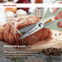 KitchenAid All Purpose Kitchen Shears with Protective Sheath for Everyday use, Dishwasher Safe Stainless Steel Scissors with Comfort Grip, 8.72-In...