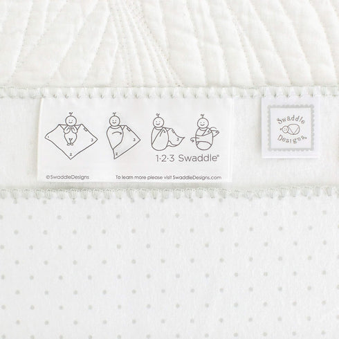SwaddleDesigns Large Receiving Blanket, Ultimate Swaddle for Baby Boys, Girls, Softest US Cotton Flannel, Best Shower Gift, Made in USA, SeaCrysta...
