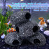 Hamiledyi Cichlid Rock Cave Betta Hideout Resin Aquarium Decoration Caves Small Fish Shelter Stone Hideaway Resin Fish Tank Accessories Ornaments ...