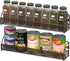 Deco Brothers Wall Mounted Single Tier Mesh Hanging Spice Rack, Set of 2, Bronze...