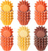 R HORSE 200Pcs Fall Mini Cupcake Liners Baking Cups, Thanksgiving Grease-resistant Mini Size Cupcake Cups for Baking, Heavy Duty Paper Muffin Baki...