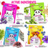 7DAYS Animal Face Masks Skincare (Set of 4) - Character Sheet Masks Set Moisturising, Hydrating - Birthday Party Gift for Women, Girls Night, Kids...