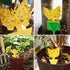 48 Pcs Yellow Sticky Traps for Gnats, Fruit Fly Traps for House Indoors, Fungus Gnat Sticky Traps for Plants, Incest Catcher for Whiteflies Mosqui...